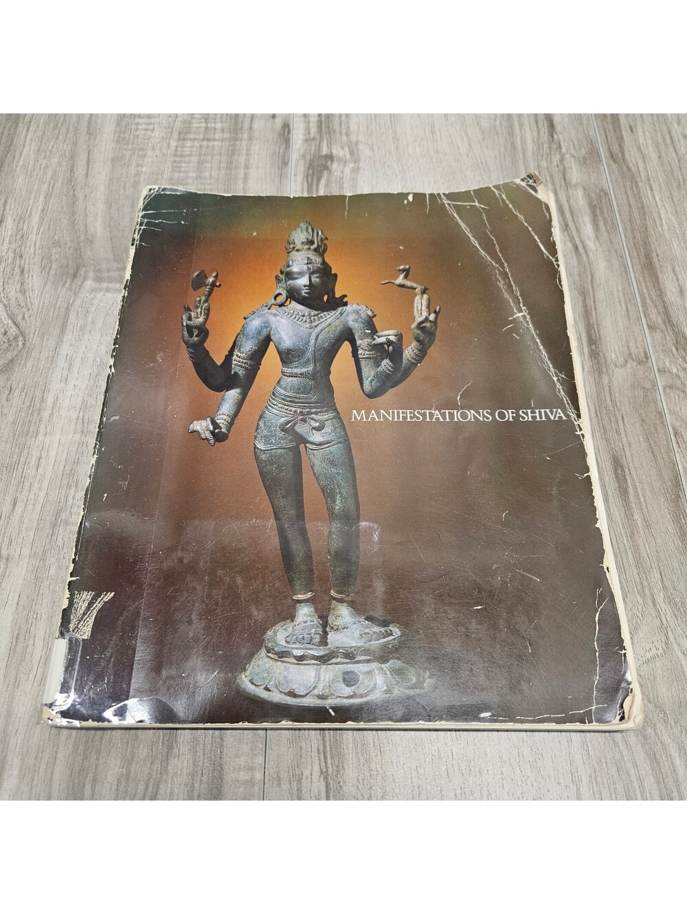 Manifestations of Shiva by Stella Kramrisch, 1981 Art Book Former Libary Book